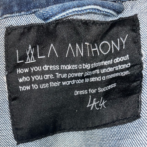 Classic Dark Blue Jean Jacket - Picture 6 of 7